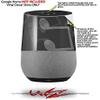 Bokeh Music Grey - Decal Style Skin Wrap fits Google Home Original (Google Home NOT Included) view 2