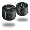 Skin Wrap Decal Set 2 Pack for Amazon Echo Dot 2 - Baja 0023 Neon Teal (2nd Generation ONLY - Echo NOT Included) view 1