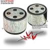 Skin Wrap Decal Set 2 Pack for Amazon Echo Dot 2 - Flowers Pattern 02 (2nd Generation ONLY - Echo NOT Included) view 2