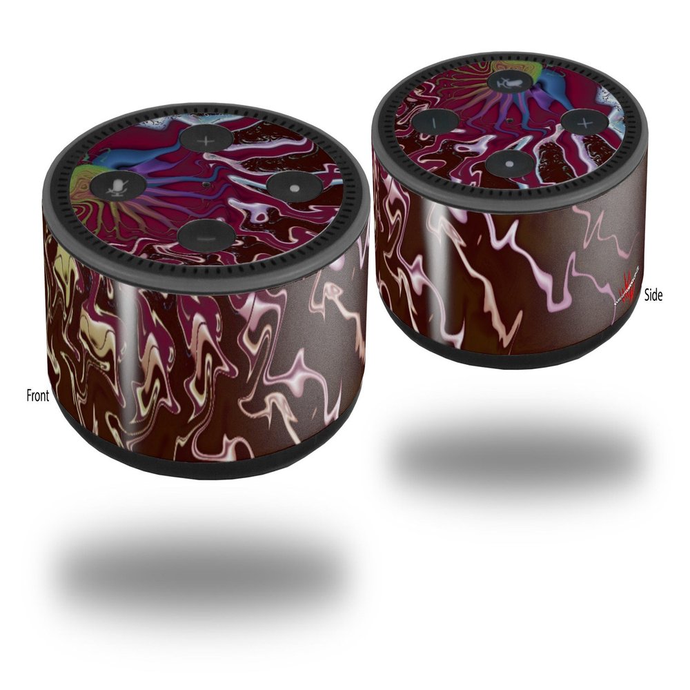 Skin Wrap Decal Set 2 Pack for Amazon Echo Dot 2 - Neuron (2nd Generation ONLY - Echo NOT Included)