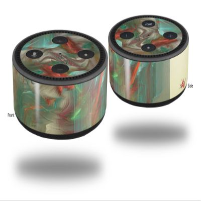 Skin Wrap Decal Set 2 Pack for Amazon Echo Dot 2 - Diver (2nd Generation ONLY - Echo NOT Included)