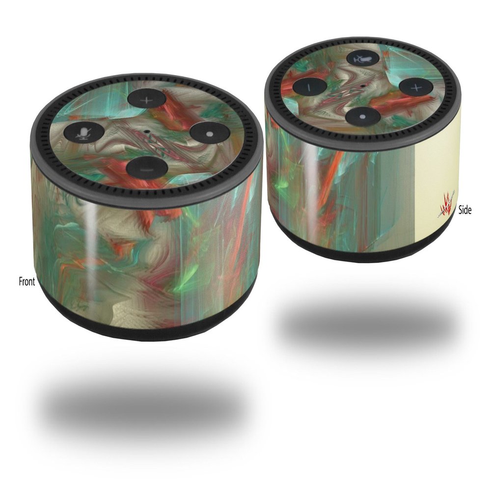 Skin Wrap Decal Set 2 Pack for Amazon Echo Dot 2 - Diver (2nd Generation ONLY - Echo NOT Included)