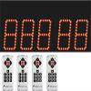 Alzatex Multi-Window Take-a-Number System w/ 3-Digit Ticket Number and 5-Digit Window Number w/Voice Announce for Waiting Line Management view 1