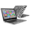 MightySkins Skin Compatible with HP Pavilion x360 13" (2016) wrap Cover Sticker Skins Black Zebra view 1