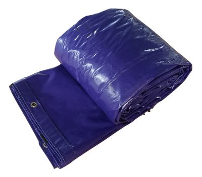 XTARPS 24' x 30' Flatbed Truck Tarp - Light Weight Machinery Tarp, Purple