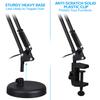 TORCHSTAR Metal Desk Lamp, Adjustable Swing Arm, E26, Black view 2