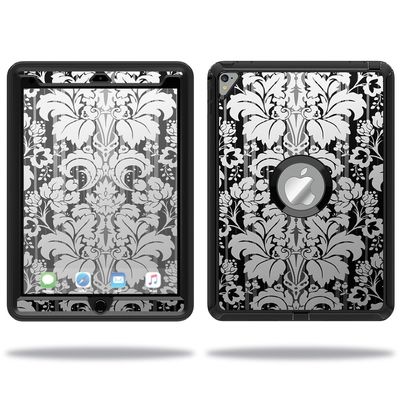 MightySkins Skin Compatible with OtterBox Defender Apple iPad Pro 9.7 Case wrap Cover Sticker Skins Floral Retro