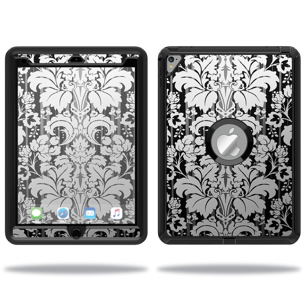 MightySkins Skin Compatible with OtterBox Defender Apple iPad Pro 9.7 Case wrap Cover Sticker Skins Floral Retro