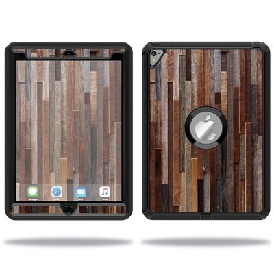 MightySkins Skin Compatible with OtterBox Defender Apple iPad Pro 9.7 Case wrap Cover Sticker Skins Woody