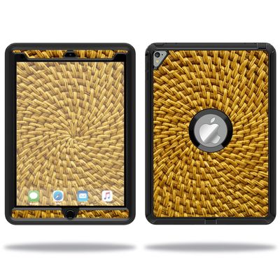 MightySkins Skin Compatible with OtterBox Defender Apple iPad Pro 9.7 Case wrap Cover Sticker Skins Circle Weave