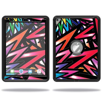 MightySkins Skin Compatible with OtterBox Defender Apple iPad Pro 9.7 Case wrap Cover Sticker Skins Color Bomb