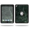 MightySkins Skin Compatible with OtterBox Defender Apple iPad Pro 9.7 Case wrap Cover Sticker Skins Green Marble view 1