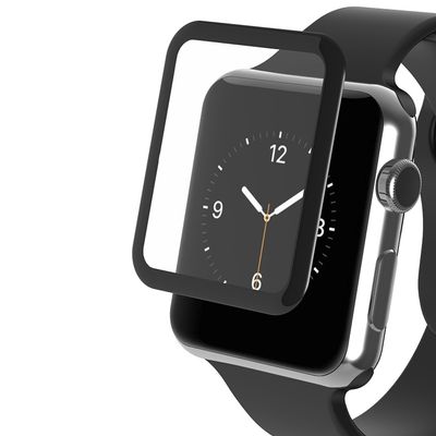 ZAGG0 InvisibleShield Luxe Screen Protector for Apple Watch Series 1 (38mm) - Black (A38BGS-BK0)