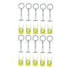 10 PCS USB 2.0 Swivel USB Flash Drive Memory Stick Fold Storage Thumb Stick (128GB, Yellow) view 1