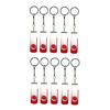 10 PCS USB 2.0 Swivel USB Flash Drive Memory Stick Fold Storage Thumb Stick (32GB, Red) view 1