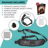HiiGuy Camera Strap, Adjustable Padded Sling for All SLR and DSLR Cameras, Neck and Shoulder Strap, 32 Inches Long, with Screw Mount, Safety Tether view 2