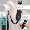 HiiGuy Camera Strap, Adjustable Padded Sling for All SLR and DSLR Cameras, Neck and Shoulder Strap, 32 Inches Long, with Screw Mount, Safety Tether view 3