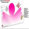 Smooth Fades White Hot Pink - Decal Style Skin Wrap fits Google Home Original (Google Home NOT Included) view 3
