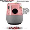 Lots of Dots Pink on Pink - Decal Style Skin Wrap fits Google Home Original (Google Home NOT Included) view 2