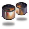 Skin Wrap Decal Set 2 Pack for Amazon Echo Dot 2 - Intersection (2nd Generation ONLY - Echo NOT Included) view 1
