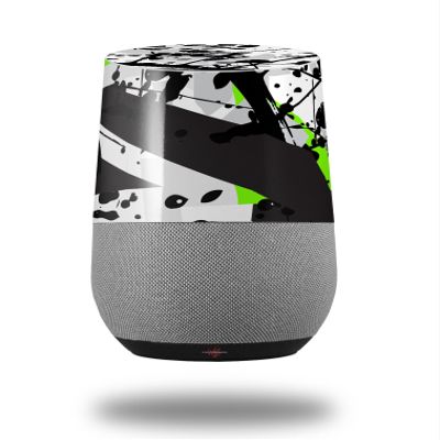 Baja 0018 Lime Green - Decal Style Skin Wrap fits Google Home Original (Google Home NOT Included)