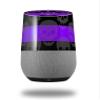 Skull Stripes Purple - Decal Style Skin Wrap fits Google Home Original (Google Home NOT Included) view 1