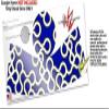 Locknodes 03 Royal Blue - Decal Style Skin Wrap fits Google Home Original (Google Home NOT Included) view 3