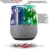Rainbow Graffiti - Decal Style Skin Wrap fits Google Home Original (Google Home NOT Included) view 2
