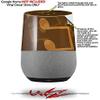 Bokeh Music Orange - Decal Style Skin Wrap fits Google Home Original (Google Home NOT Included) view 2