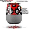Goth Punk Skulls - Decal Style Skin Wrap fits Google Home Original (Google Home NOT Included) view 2