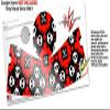 Goth Punk Skulls - Decal Style Skin Wrap fits Google Home Original (Google Home NOT Included) view 3