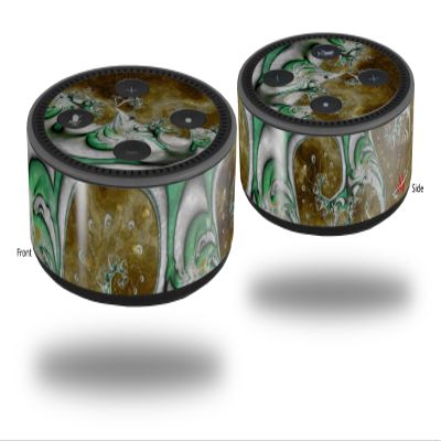Skin Wrap Decal Set 2 Pack for Amazon Echo Dot 2 - New Beginning (2nd Generation ONLY - Echo NOT Included)