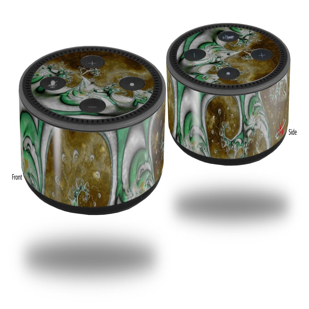 Skin Wrap Decal Set 2 Pack for Amazon Echo Dot 2 - New Beginning (2nd Generation ONLY - Echo NOT Included)