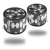 Skin Wrap Decal Set 2 Pack for Amazon Echo Dot 2 - Locknodes 04 Lavender (2nd Generation ONLY - Echo NOT Included) view 1