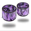 Skin Wrap Decal Set 2 Pack for Amazon Echo Dot 2 - Scene Kid Sketches Purple (2nd Generation ONLY - Echo NOT Included) view 1