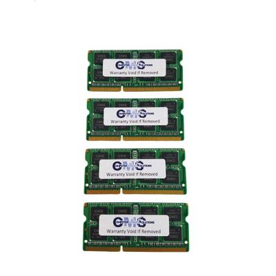 CMS 32GB (4X8GB) DDR3 14900 1866MHZ Non ECC SODIMM Memory Ram Compatible with Apple iMac Retina 5K 27-Inch (Late 2015) Mk472Ll/A - A4