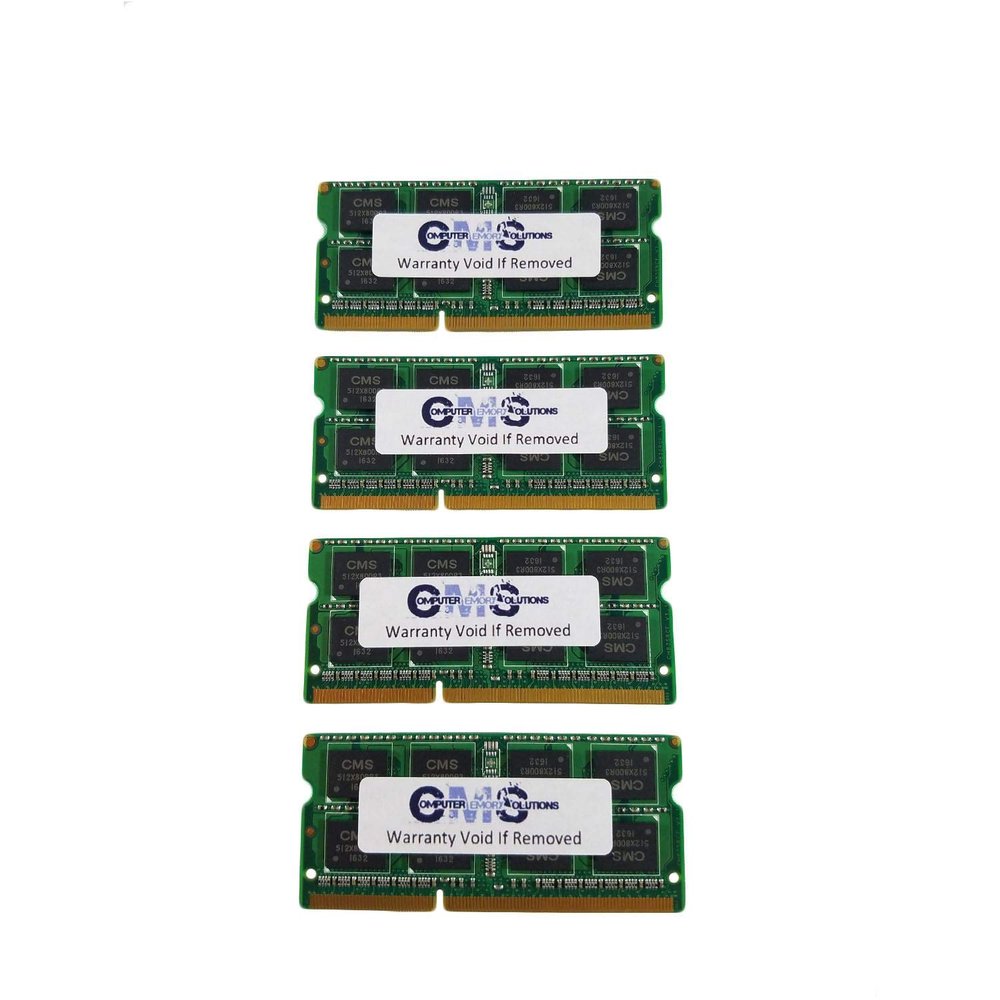 CMS 32GB (4X8GB) DDR3 14900 1866MHZ Non ECC SODIMM Memory Ram Compatible with Apple iMac Retina 5K 27-Inch (Late 2015) Mk472Ll/A - A4