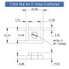 0XA Quick Change Tool Post Set for Atlas/Craftsman 6" Lathe - Includes Five Tool Holders - Includes T-Slot Nut for Most Atlas/Craftsman 6" Lathes, LittleMachineShop.com (4058) view 2