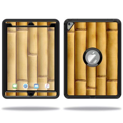 MightySkins Skin Compatible with OtterBox Defender Apple iPad Pro 9.7 Case wrap Cover Sticker Skins Bamboo