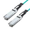 10Gtek 40G QSFP+ AOC Cable - 40GBASE Ethernet Active Optical Cable, QDR, MMF for Intel CBL2-1001001-3, 10-Meter view 3