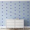 50 X Triangle Wall Stickers Nursery room Vinyl Wall Decals removable Vinyl Wall Art 5cm view 3
