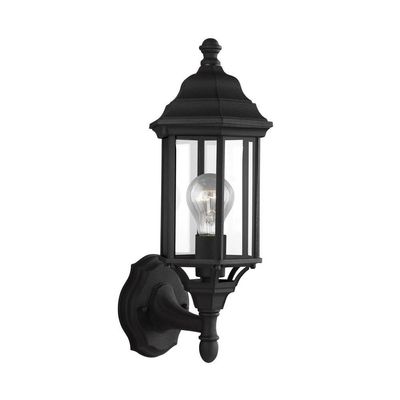 Generation Lighting 8538701-12 Sevier Outdoor Wall Sconce, 1-Light 100 Watts, Black