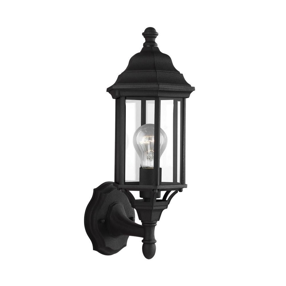 Generation Lighting 8538701-12 Sevier Outdoor Wall Sconce, 1-Light 100 Watts, Black