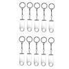 10 PCS USB 2.0 Swivel USB Flash Drive Memory Stick Fold Storage Thumb Stick (64GB, White) view 1