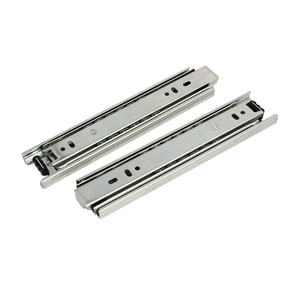 uxcell 8-Inch Drawer Slides, Full Extension Ball Bearing Slide Track Rail