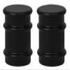 Urbanest Set of 2 Spina Lamp Finials, 1 1/4-inch Tall, Black view 1