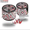Skin Wrap Decal Set 2 Pack for Amazon Echo Dot 2 - Locknodes 03 Pink (2nd Generation ONLY - Echo NOT Included) view 2