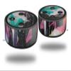 Skin Wrap Decal Set 2 Pack for Amazon Echo Dot 2 - Graffiti Grunge (2nd Generation ONLY - Echo NOT Included) view 1