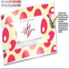 Skin Wrap Decal Set 2 Pack for Amazon Echo Dot 2 - Kearas Polka Dots Pink On Cream (2nd Generation ONLY - Echo NOT Included) view 3