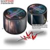 Skin Wrap Decal Set 2 Pack for Amazon Echo Dot 2 - Overload (2nd Generation ONLY - Echo NOT Included) view 2